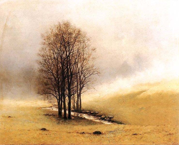 Stanislaw Witkiewicz Springtime fog.